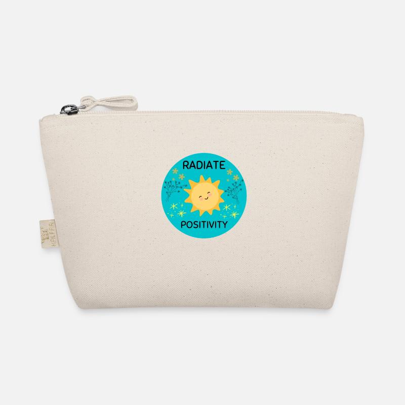 Radiate positivity - Organic Pouch - nature
