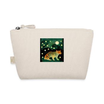 Tiger by moonlight - Organic Pouch - nature - Front