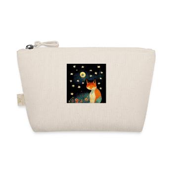 Fox in the moonlight - Organic Pouch - nature - Front