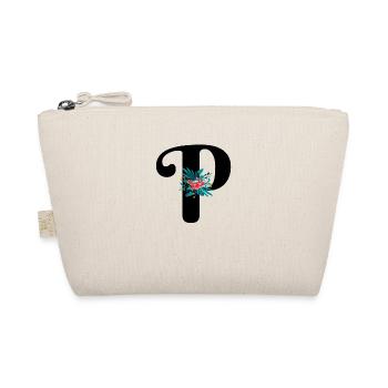 lettre P fleuris - Trousse biologique - nature - Devant