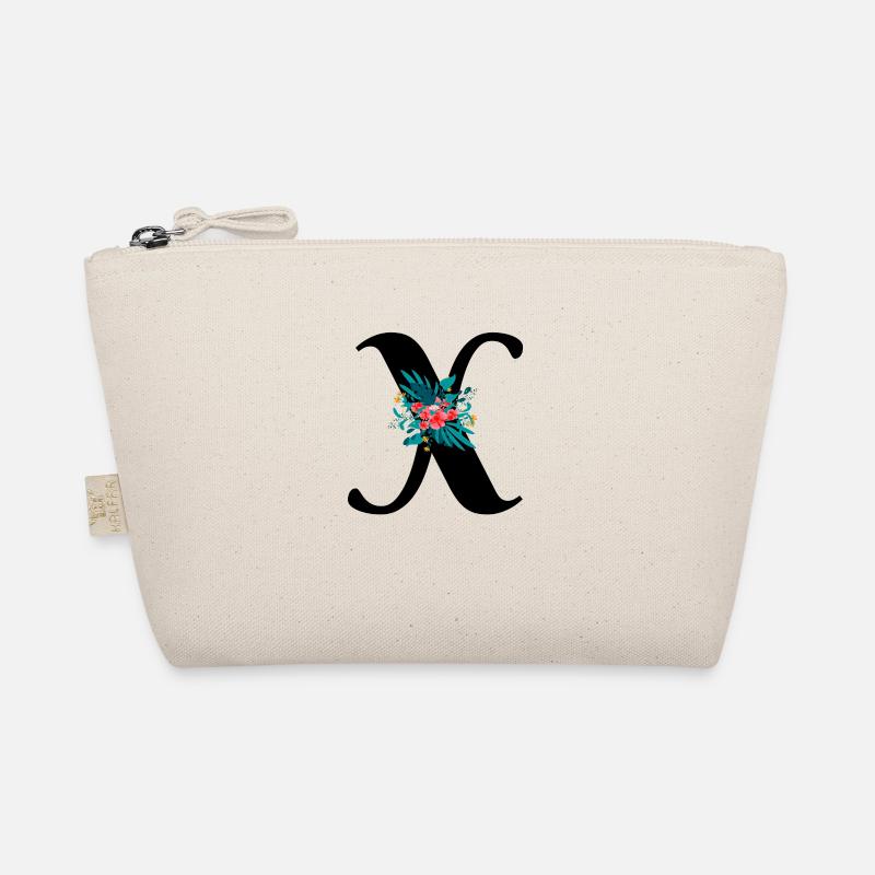 lettre X fleuris Trousse biologique
