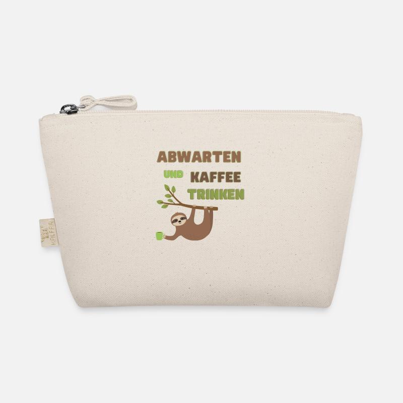 Abwarten und Kaffee trinken Bio-Täschchen