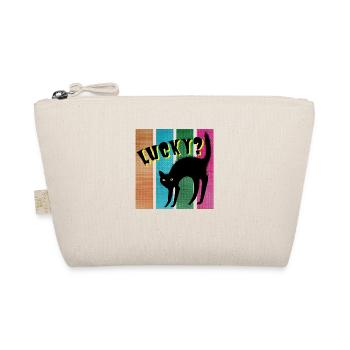 Lucky? Cat - Organic Pouch - nature - Front