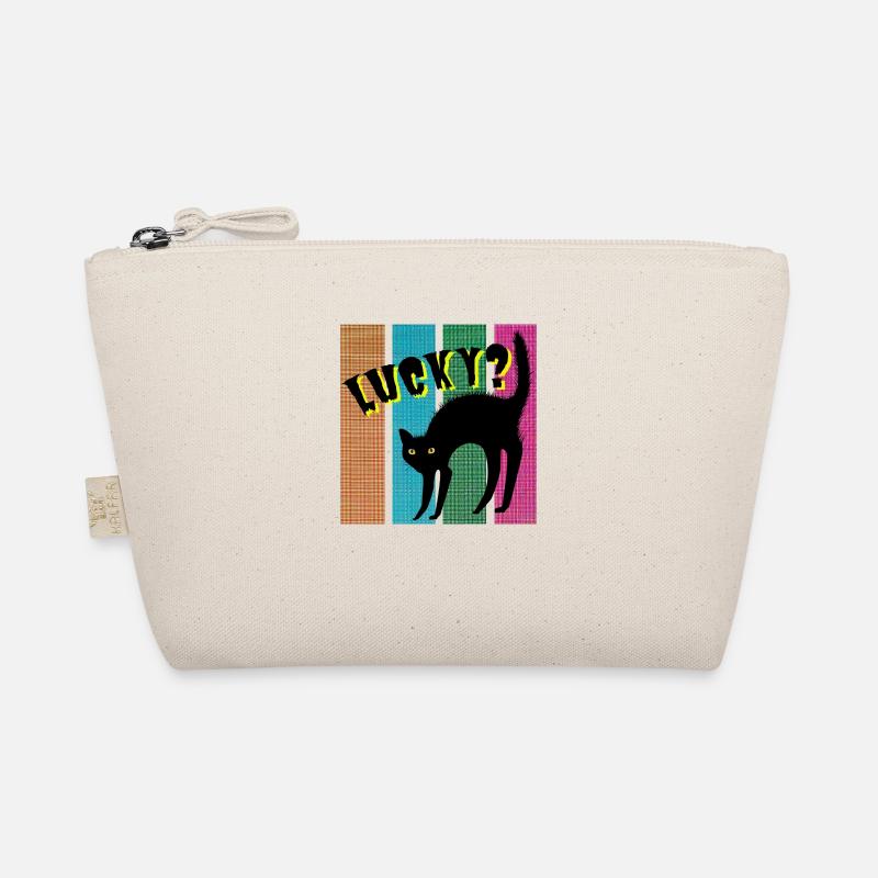 Lucky? Cat - Organic Pouch - nature