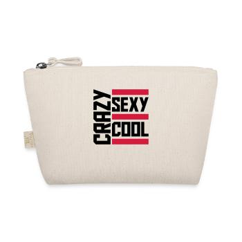 crazy sexy cool Design - Bio-Täschchen - Natur - Vorne