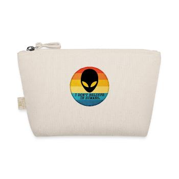 Tête extraterrestre classique - Je ne crois pas aux humains. - Trousse biologique - nature - Devant