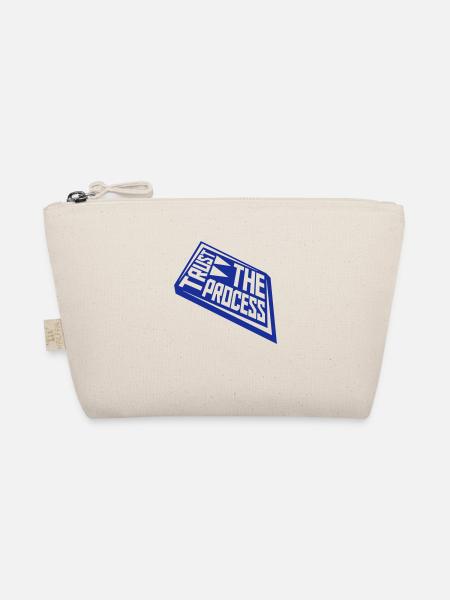 trust the process Quote - Organic Pouch - nature - Front