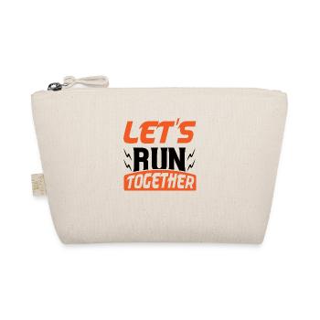 Let´s Run Together - Bio-Täschchen - Natur - Vorne