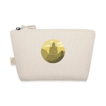 Buddha Gold - Bio-Täschchen - Natur - Vorne