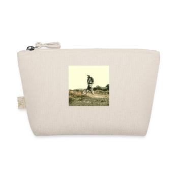 bmx race racing mountain bike motocross - Organic Pouch - nature - Front