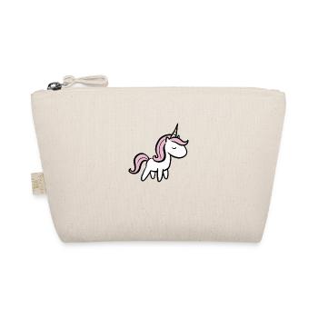 Einhorn - Bio-Täschchen - Natur - Vorne