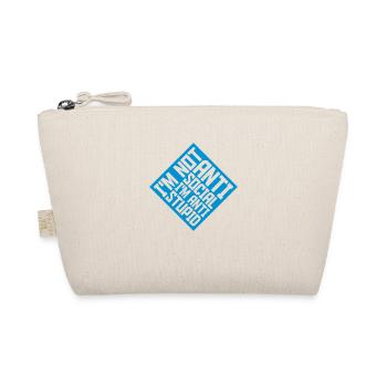 not antisocial anti stupid - Organic Pouch - nature - Front