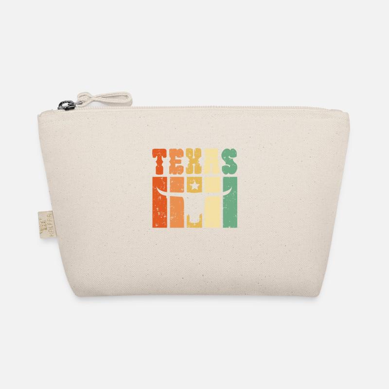 Texas Vintage Retro Bio-Täschchen