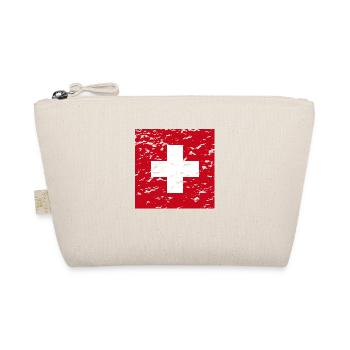 Schweiz Fahne - Bio-Täschchen - Natur - Vorne