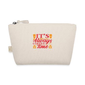 It´s always Coffee time - Bio-Täschchen - Natur - Vorne
