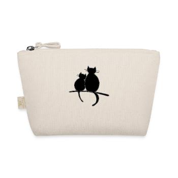 Katzen - Bio-Täschchen - Natur - Vorne