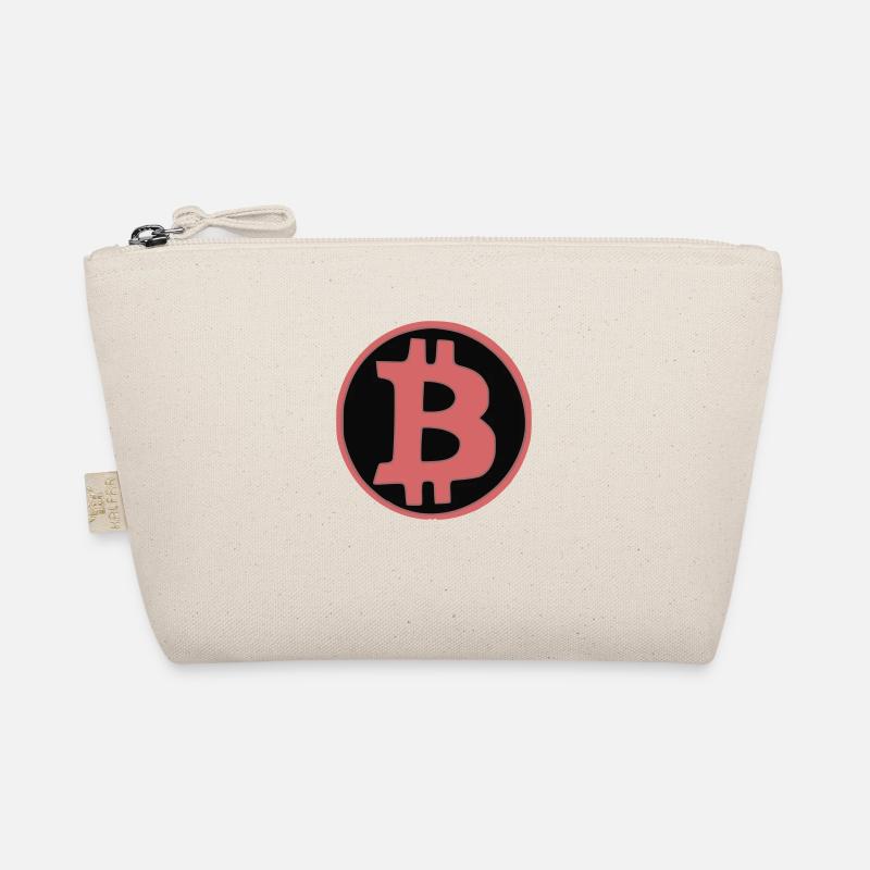 Bitcoin Crypto Currency Virtual Life Vector 3 Organic Pouch