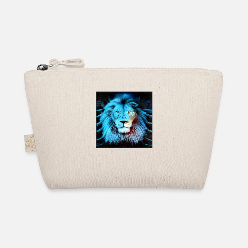 SURREALER LÖWE 5 Bio-Täschchen