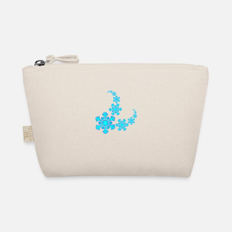 Snowflake Spiral Organic Pouch
