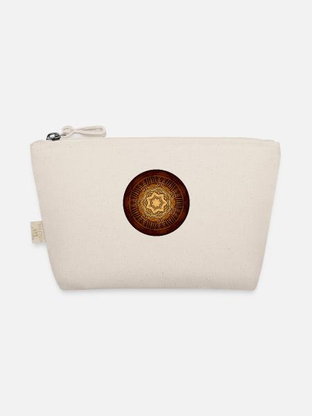 Rose window - Organic Pouch - nature