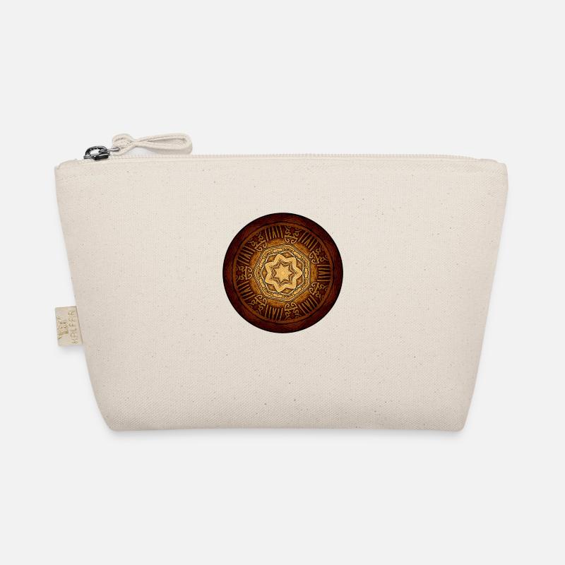 Rose window - Organic Pouch - nature