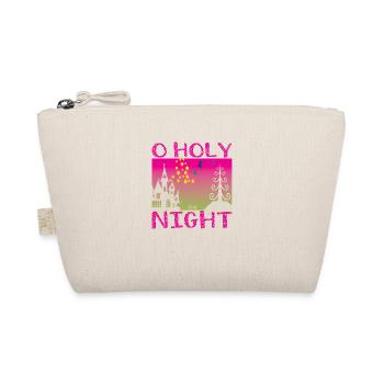 O Holy Night - Bio-Täschchen - Natur - Vorne