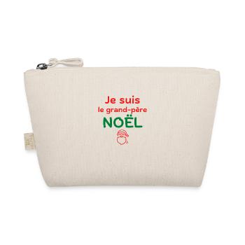 Grand-père Noël | Cadeau orignal grand-père - Trousse biologique - nature - Devant