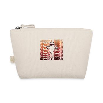 Halloween PNG Spooky babe - Organic Pouch - nature - Front
