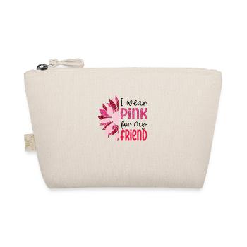 Save the Boobies friend - Organic Pouch - nature - Front