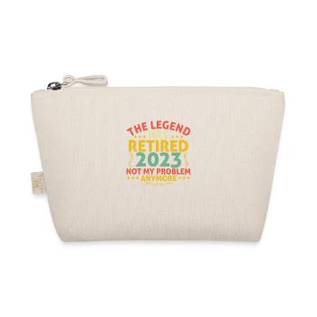 La Légende Prend Sa Retraite 2023 t-shirt drôles - Trousse biologique - nature - Devant