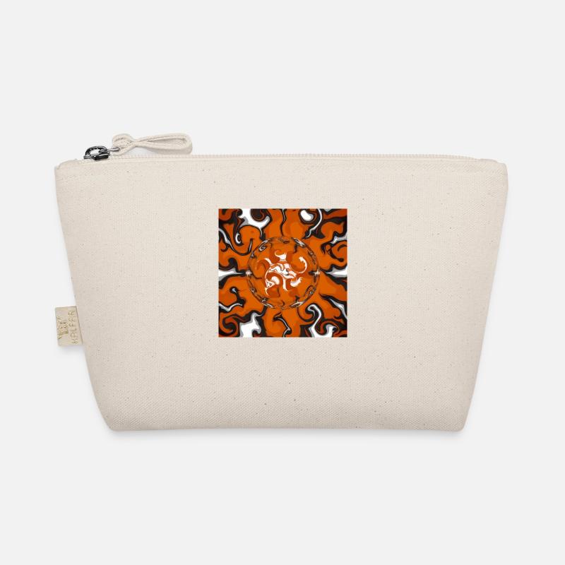 Orange Chaos - Bio-Täschchen - Natur