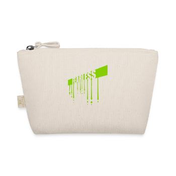 fearless Text Quote Design - Organic Pouch - nature - Front