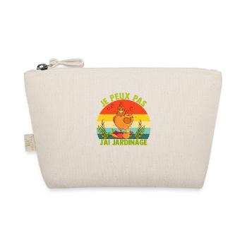 je peux pas j'ai jardinage jardin poule cadeau - Trousse biologique - nature - Devant