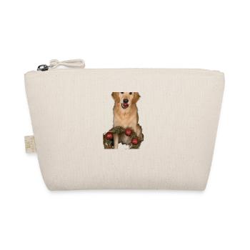 Couronne de l’Avent Golden Retriever des chiens de Noël - Trousse biologique - nature - Devant