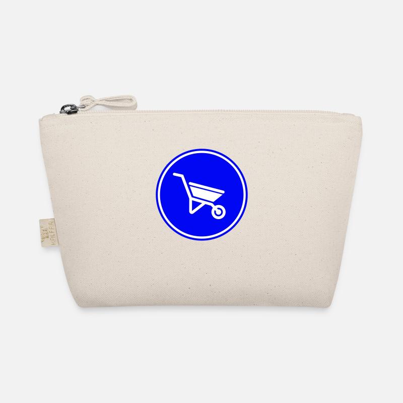 Wheelbarrow symbol Organic Pouch