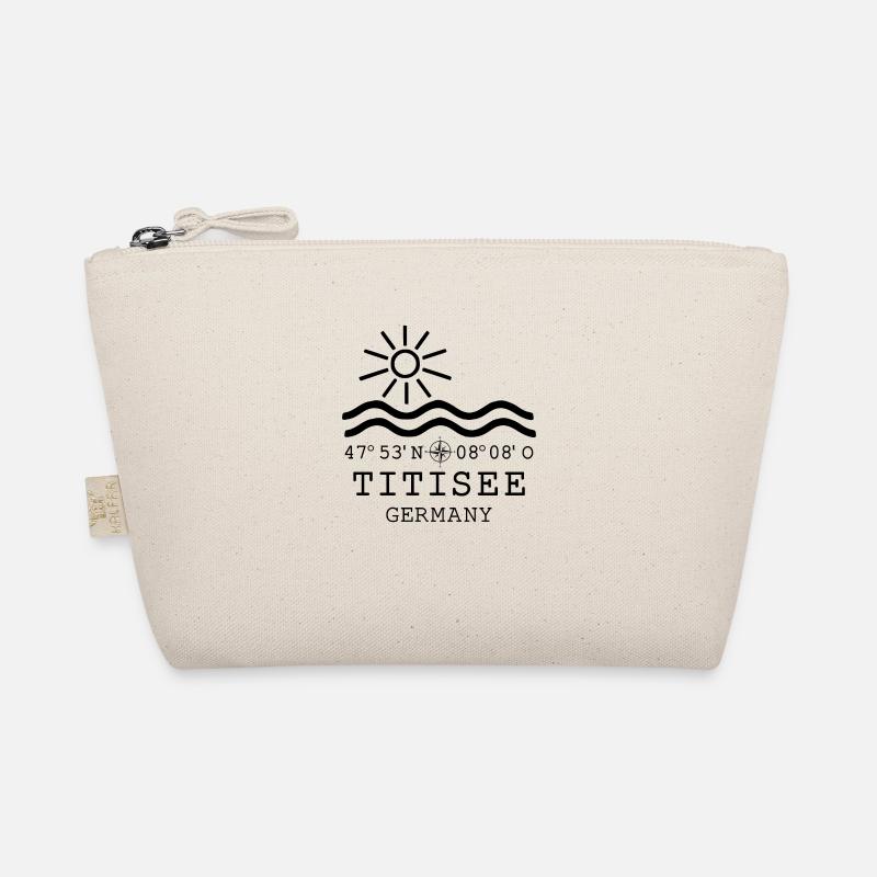 Titisee Neustadt Black Forest coordinates Organic Pouch