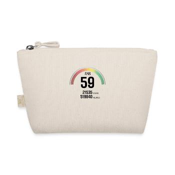 Anniversaire 59 ans Compteur - Trousse biologique - nature - Devant