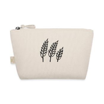 Weizen Illustration Brotbäcker Geschenkidee - Bio-Täschchen - Natur - Vorne