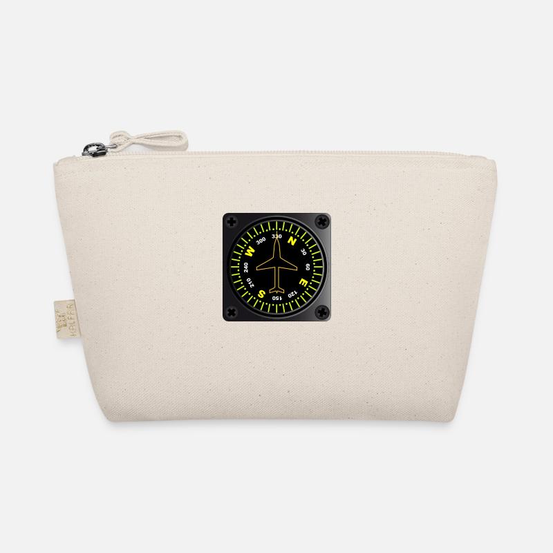Aircraft Compass Organic Pouch