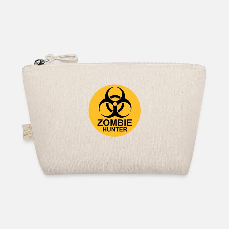 zombie hunter Halloween Quote Organic Pouch