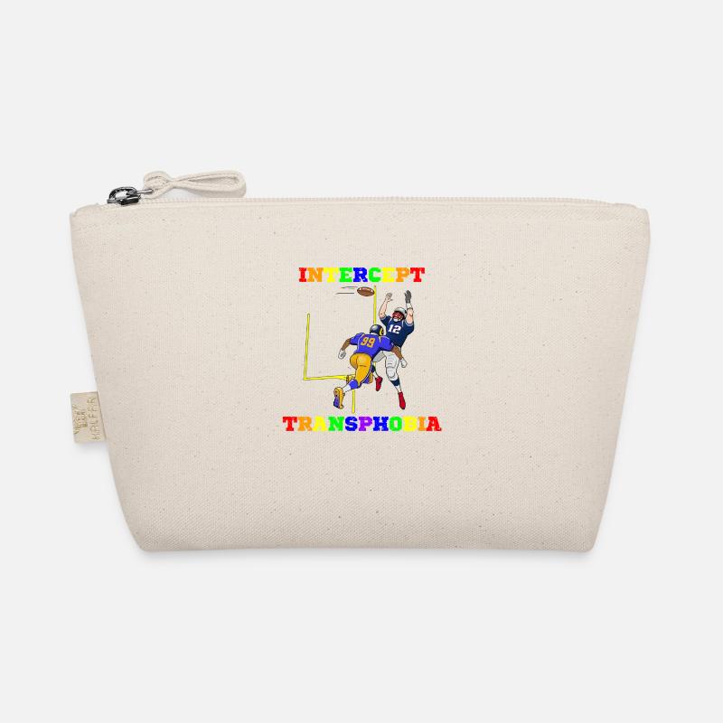 Intercept Transphobia American Football Organic Pouch