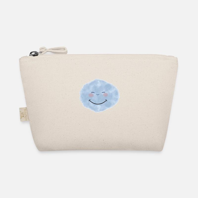 Cloud smile - Organic Pouch - nature