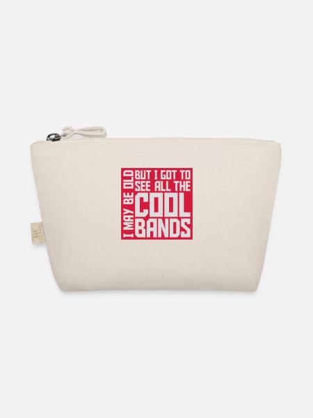 I may be old - Organic Pouch - nature - Front