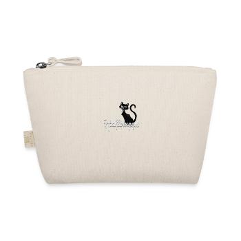 Halloween Cat Vintage Mouette Noire - Trousse biologique - nature - Devant