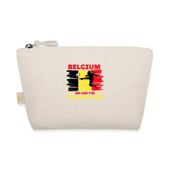 Belgium Football 2022 supporter of Belgium football - Organic Pouch - nature - Front