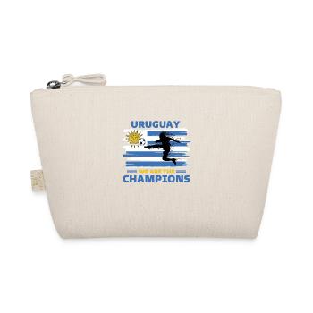 Uruguay Football 2022 supporter uruguayen Football - Trousse biologique - nature - Devant