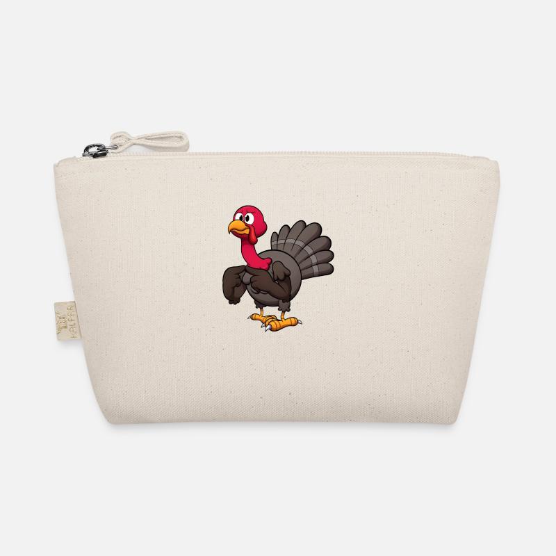 Adorable Turkey Organic Pouch