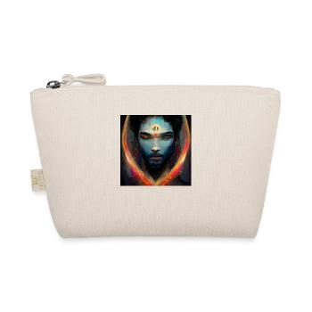 3rd EYE Divine male SATURN - Bio-Täschchen - Natur - Vorne