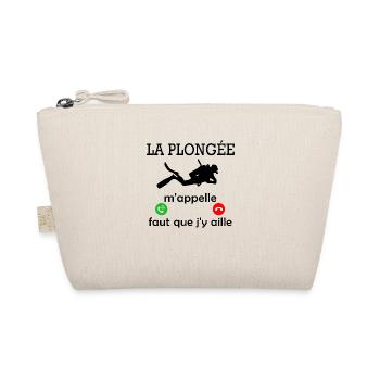 la plongée m appelle / humour plongeur - Trousse biologique - nature - Devant
