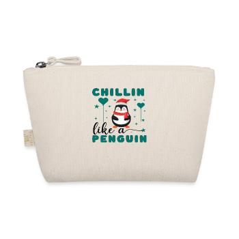 Chillin like a Penguin - Bio-Täschchen - Natur - Vorne